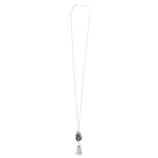COLLAR LARGO COLG. MENERAL FLECO