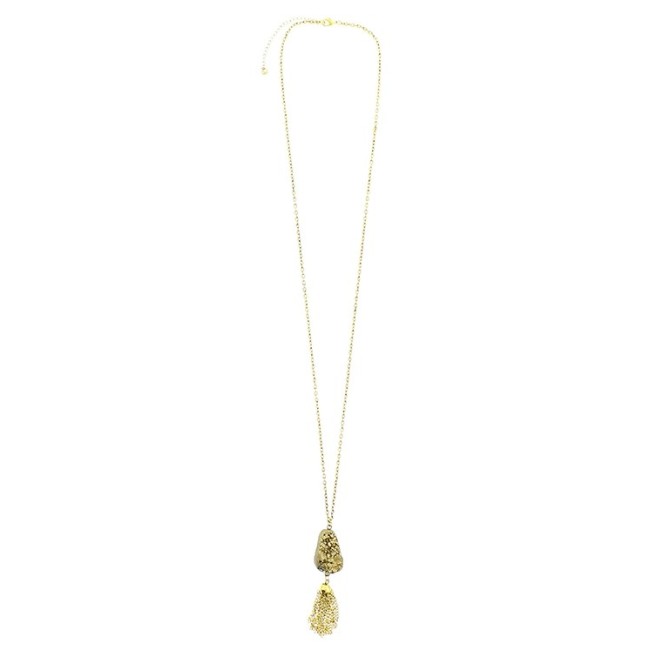 COLLAR LARGO COLG. MENERAL FLECO