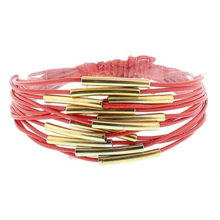 PULSERA CORDONES METAL 2