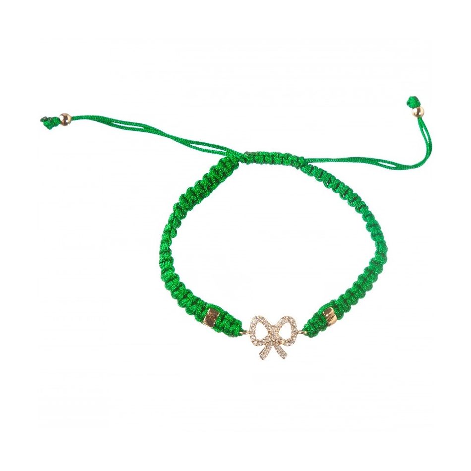 PULSERA MACRAMÉ LAZO METAL