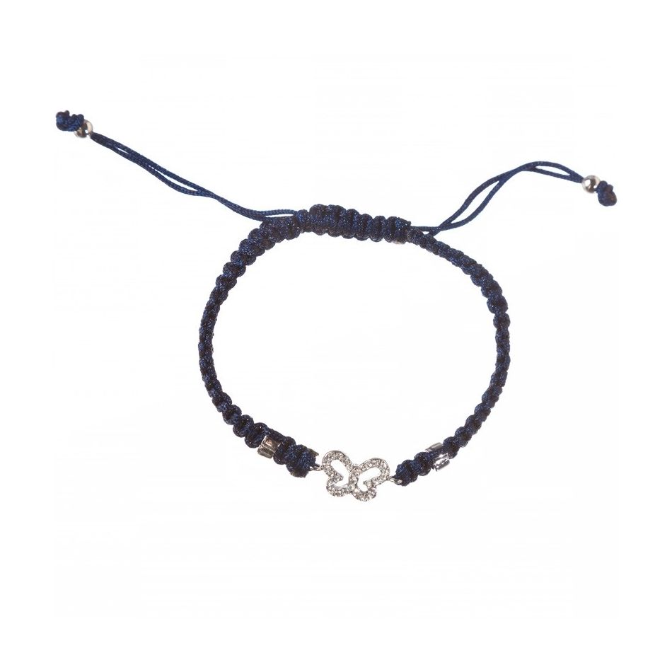 PULSERA MACRAMÉ LAZO METAL