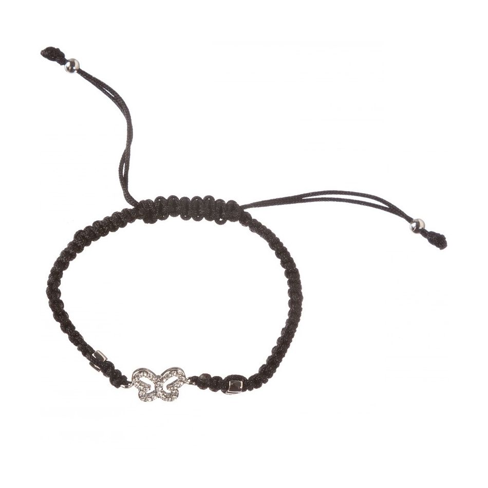PULSERA MACRAMÉ LAZO METAL