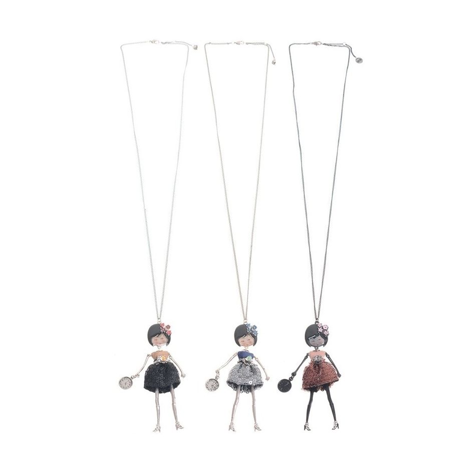 COLLAR LARGO COLG. MUÑECA CARINA