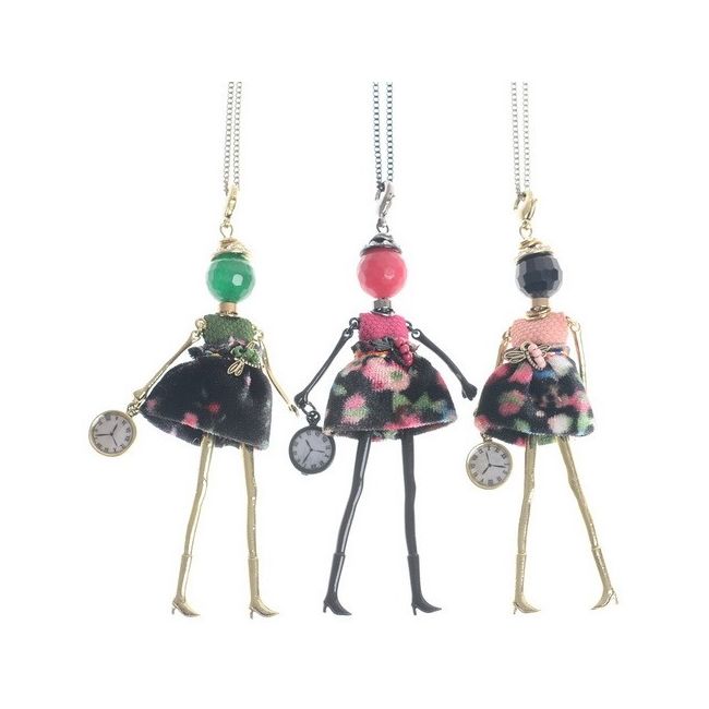 LONG PENDANT NECKLACE DOLL