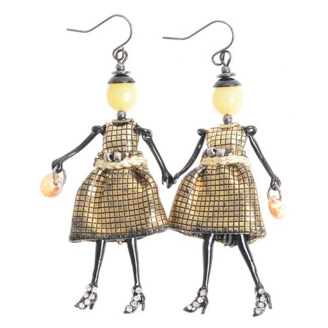 PENDANT EARRINGS DOLL