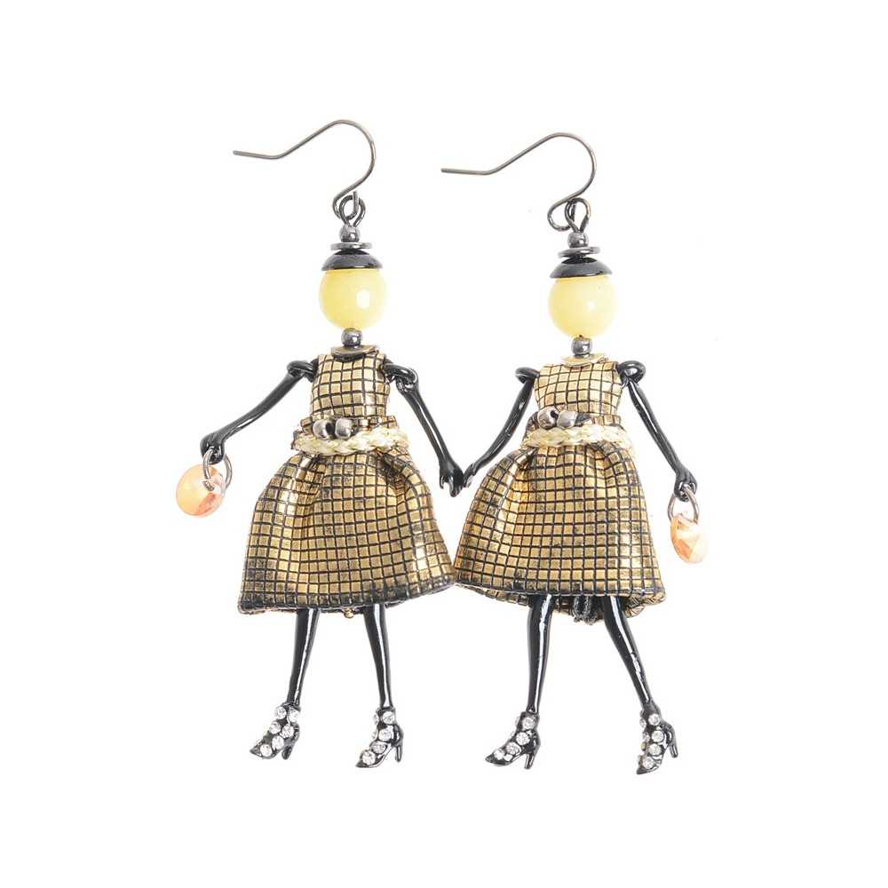 PENDANT EARRINGS DOLL