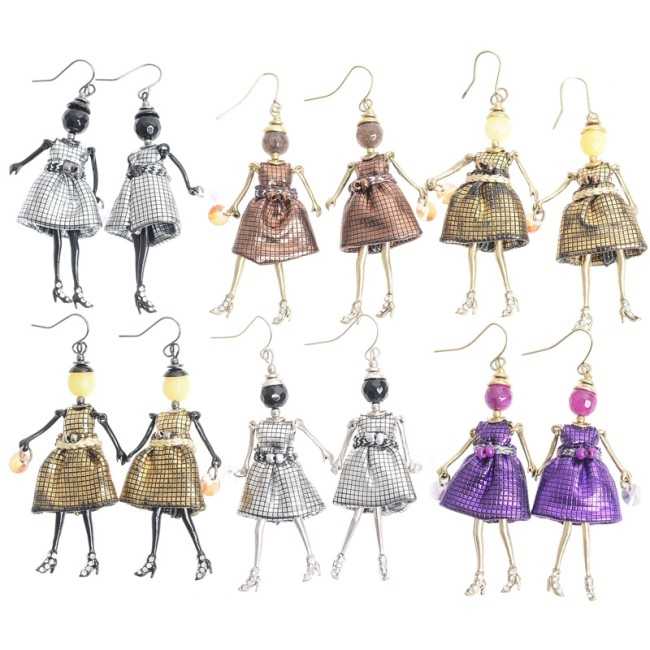 PENDANT EARRINGS DOLL