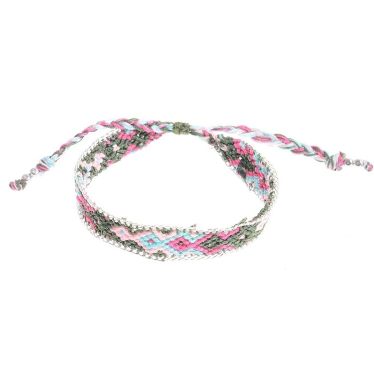 PULSERA  ÉTNICA MACRAMÉ