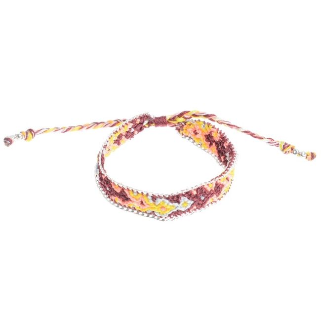 PULSERA  ÉTNICA MACRAMÉ