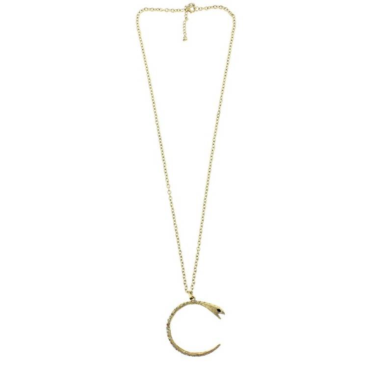 LONG PENDANT NECKLACE METAL 2
