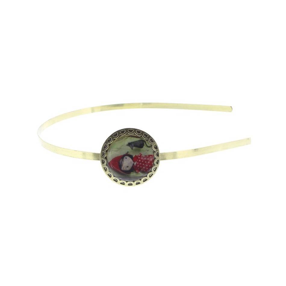 DIADEMA METAL ESMALTE