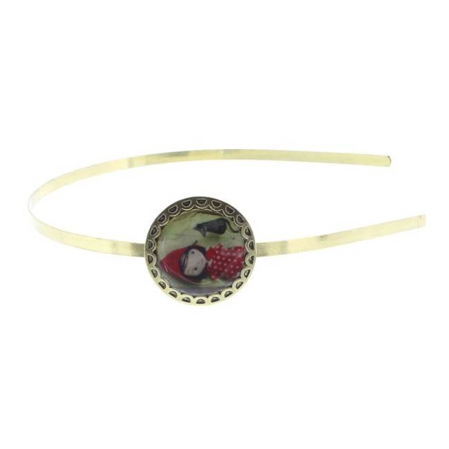 DIADEMA METAL ESMALTE