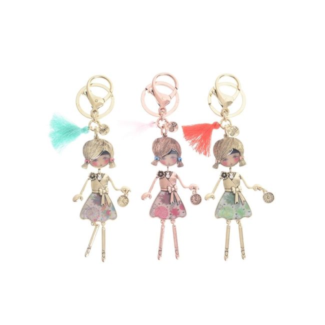 DOLCE BAMBOLINA KEYCHAIN