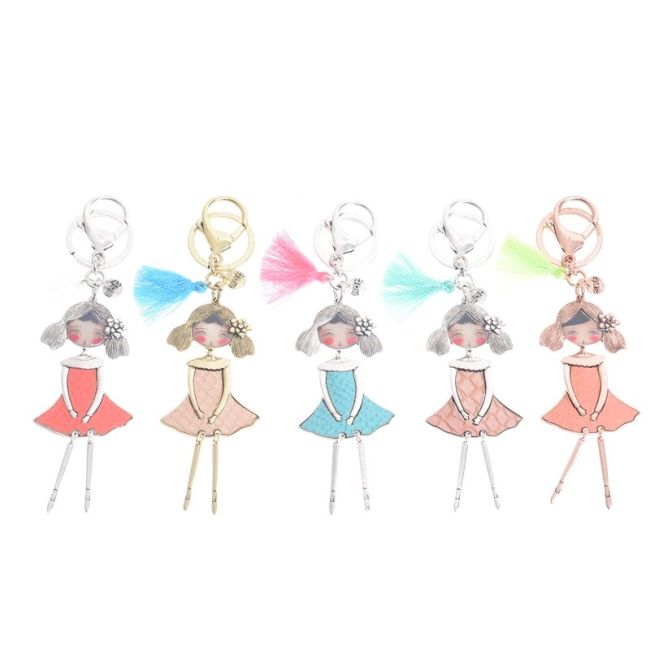 BALLERINA DOLL KEYCHAIN
