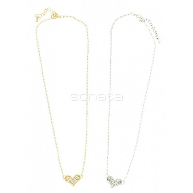 METAL CRYSTALS NECKLACE