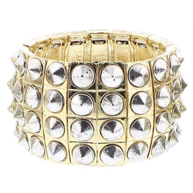 METAL SPIKE BRACELET 2