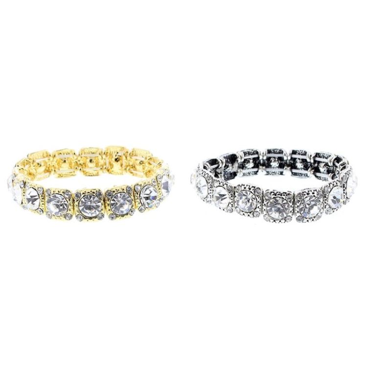 CRYSTAL METAL BRACELET 2