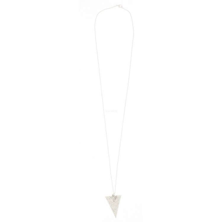 COLLAR LARGO COLG. METAL CRISTALES