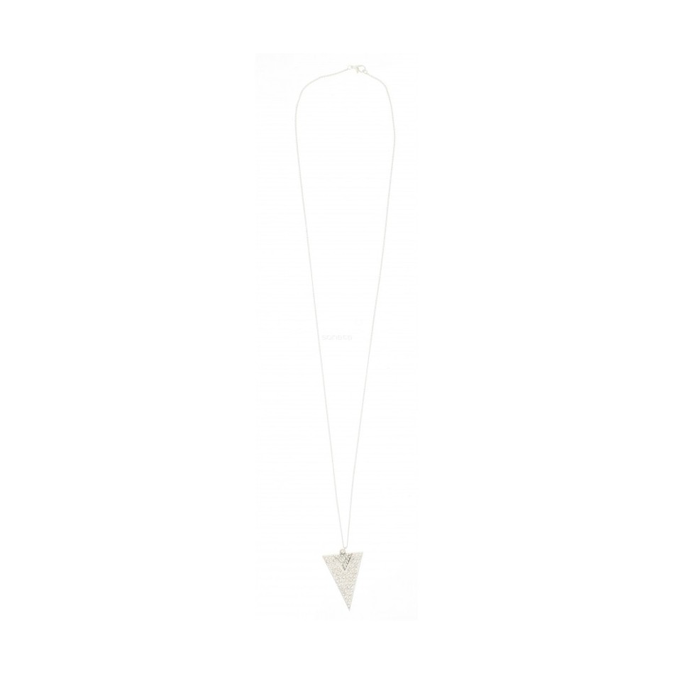 COLLAR LARGO COLG. METAL CRISTALES