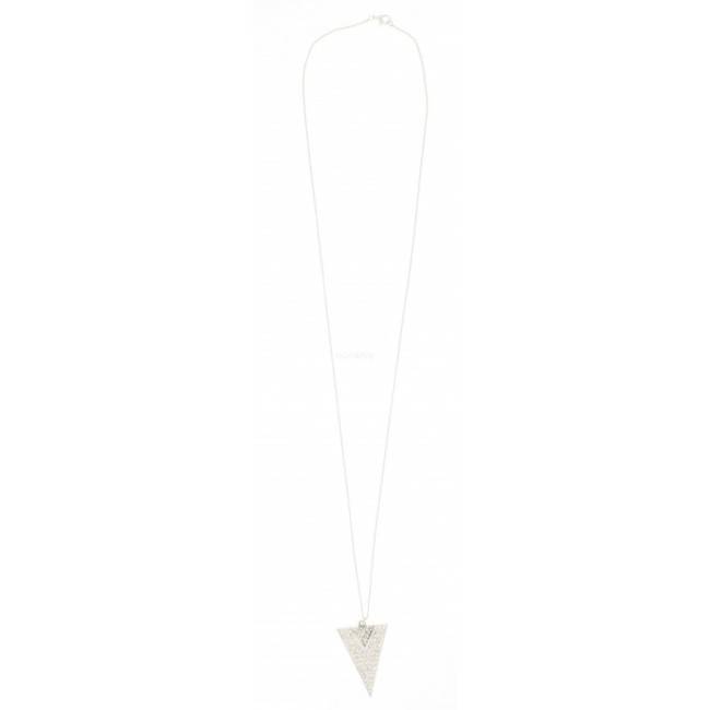 COLLAR LARGO COLG. METAL CRISTALES