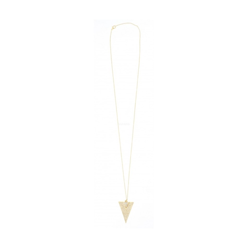 COLLAR LARGO COLG. METAL CRISTALES