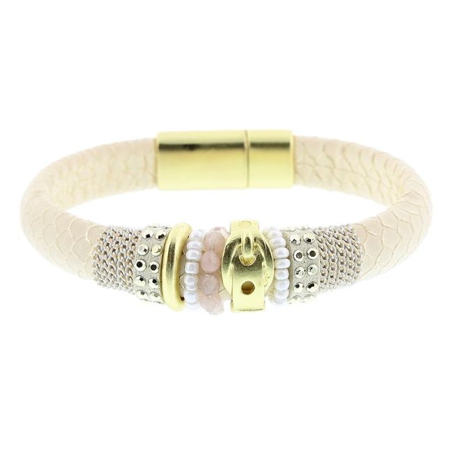PULSERA CIERRE IMÁN CUENTAS