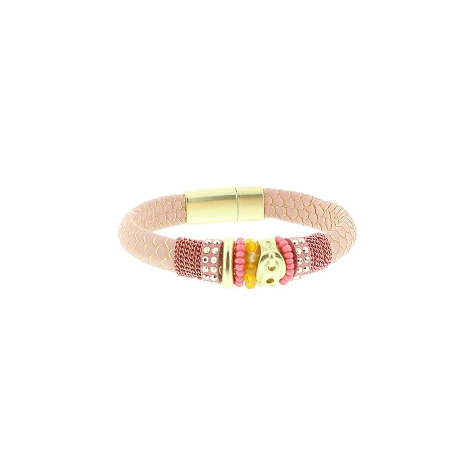 PULSERA CIERRE IMÁN CUENTAS