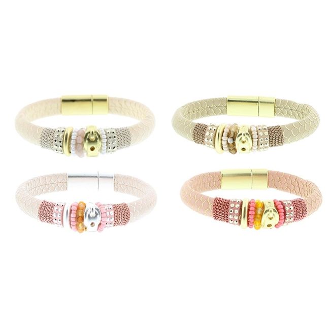 BEADS MAGNET CLOSURE BRACELET