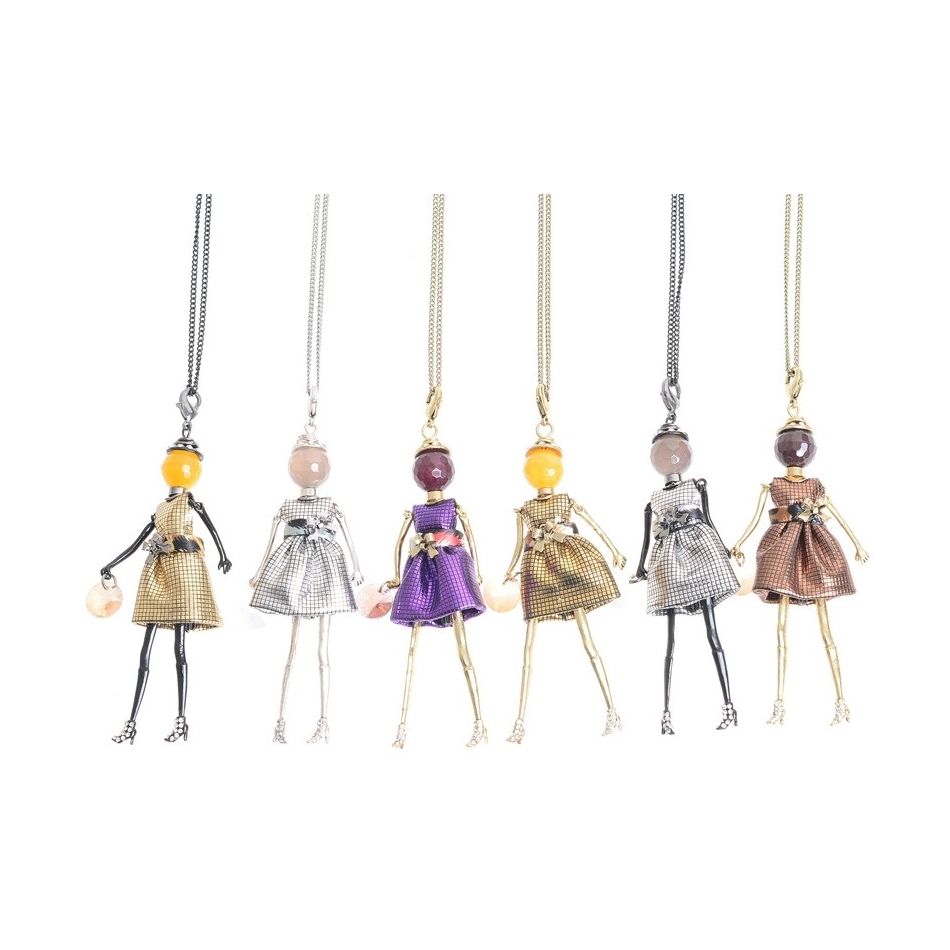 LONG PENDANT NECKLACE DOLL