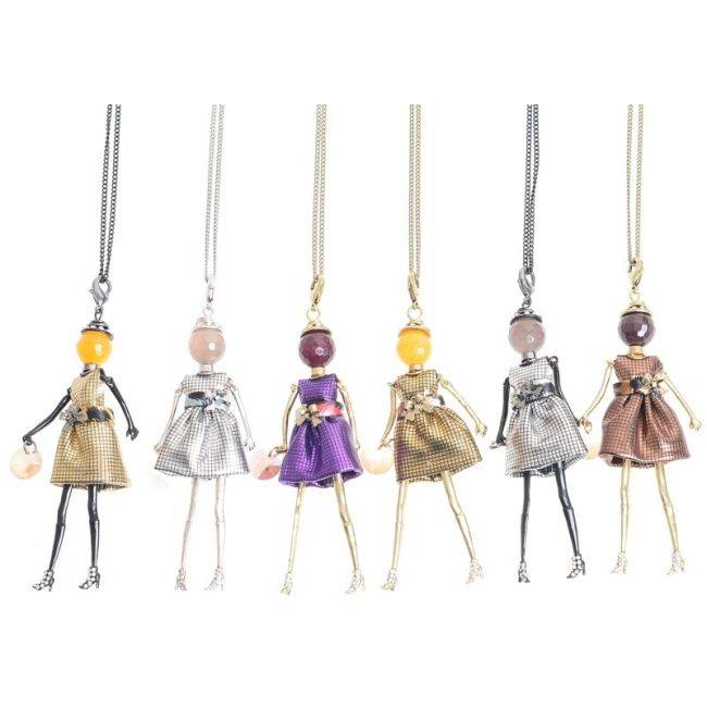 LONG PENDANT NECKLACE DOLL