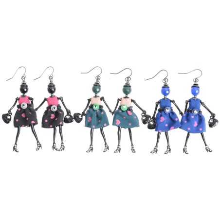 PENDANT EARRINGS DOLL
