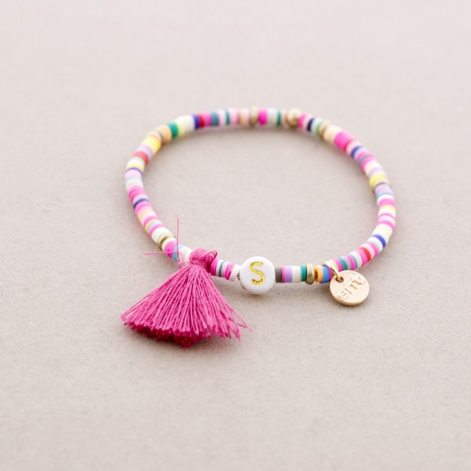 PULSERA ELÁSTICA FIMO INICIAL