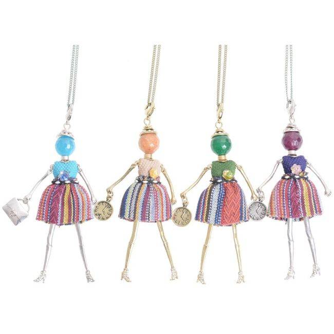 LONG PENDANT NECKLACE DOLL