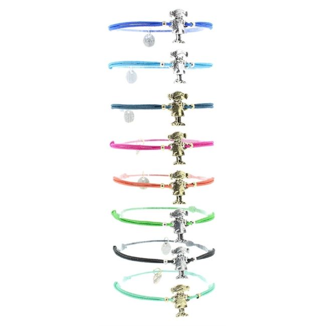 PULSERA GOMITA CUENTA METAL