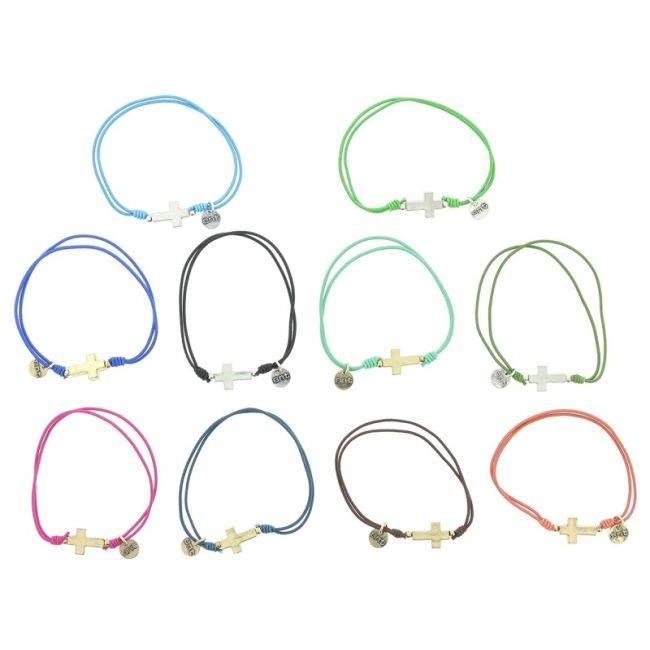 PULSERA GOMITA CUENTAS METAL