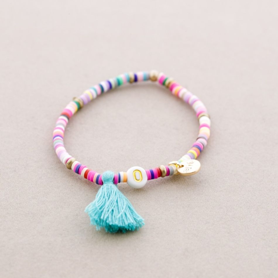 PULSERA ELÁSTICA FIMO INICIAL