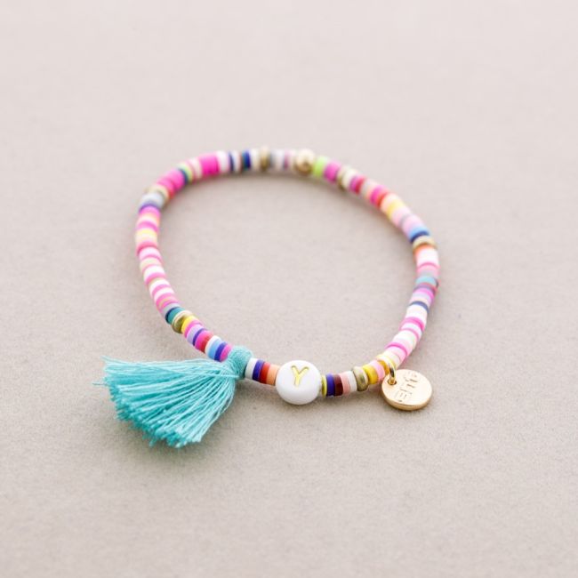 PULSERA ELÁSTICA FIMO INICIAL