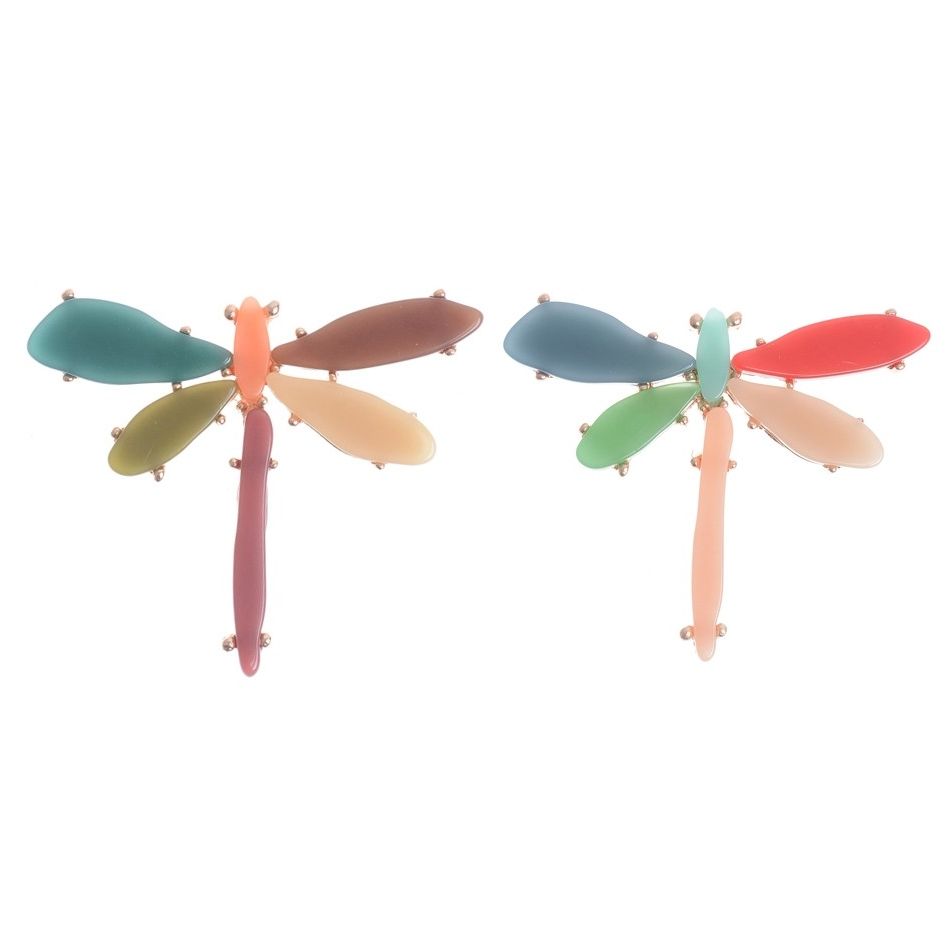 METAL RESIN BROOCH