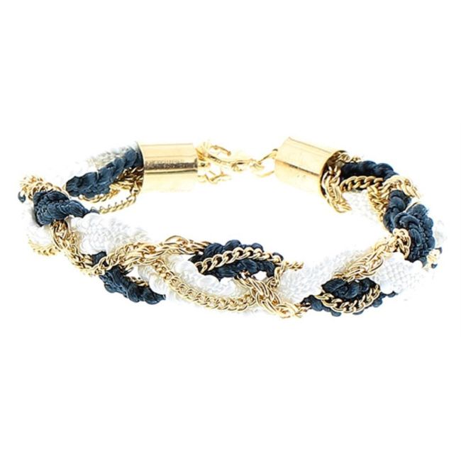 PULSERA TRENZADA CADENA CORDÓN