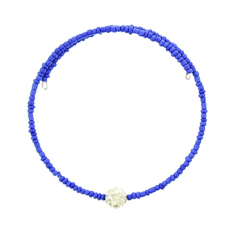 CRYSTAL BALL BEADED BRACELET