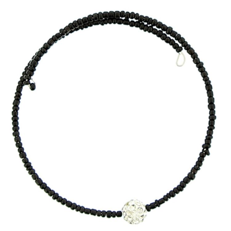 CRYSTAL BALL BEADED BRACELET 2