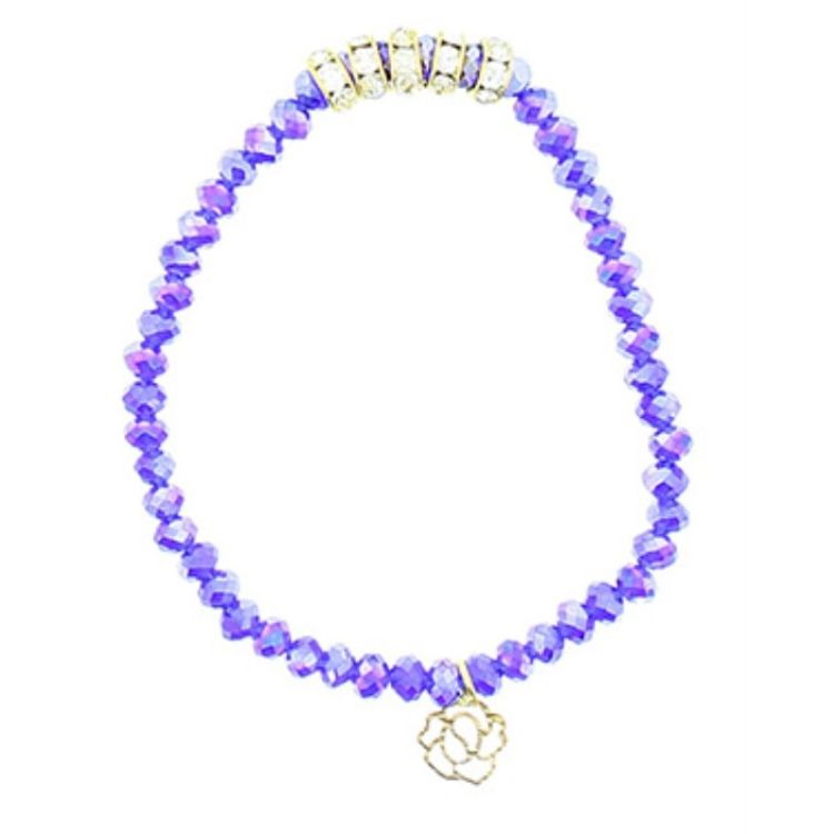 FACETED CRYSTALS BRACELET