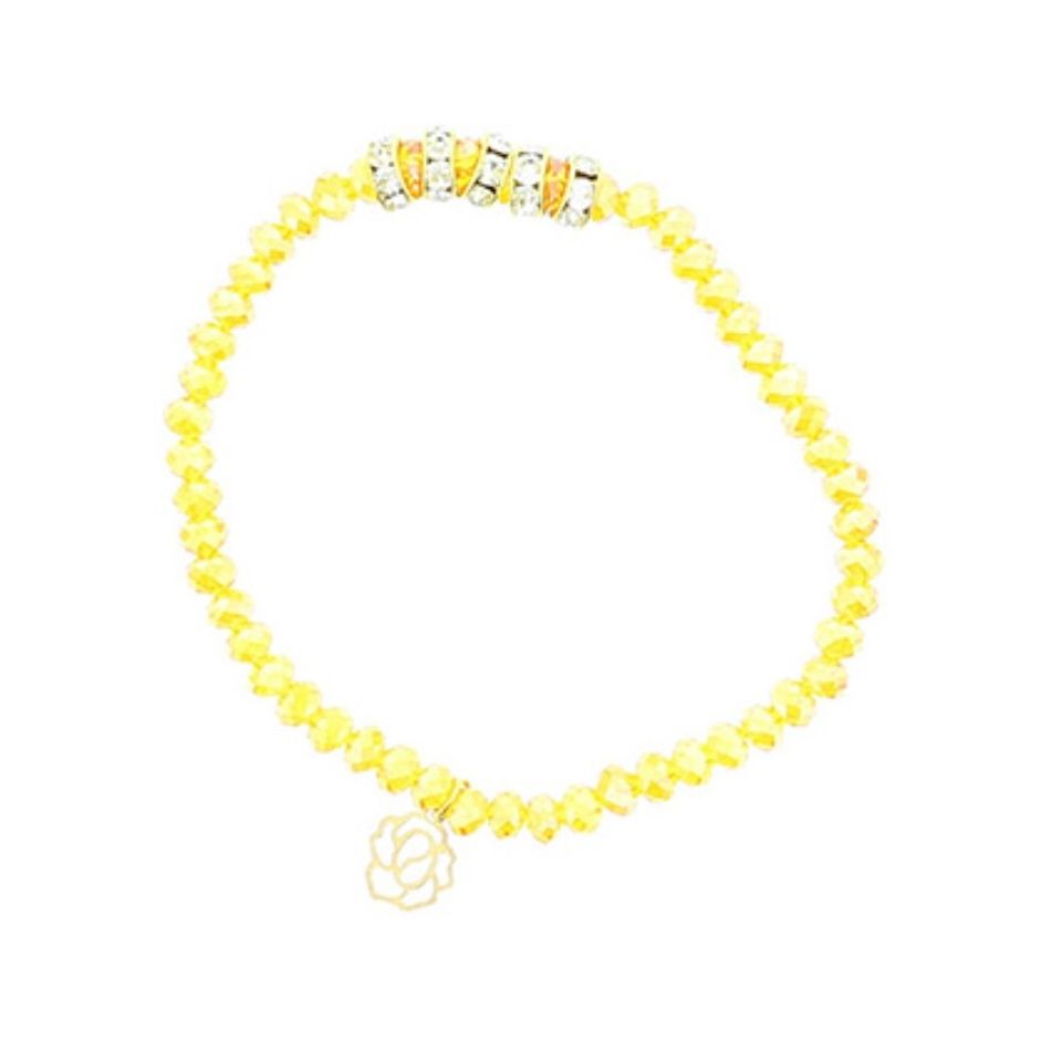 PULSERA CRISTALES FACETADOS