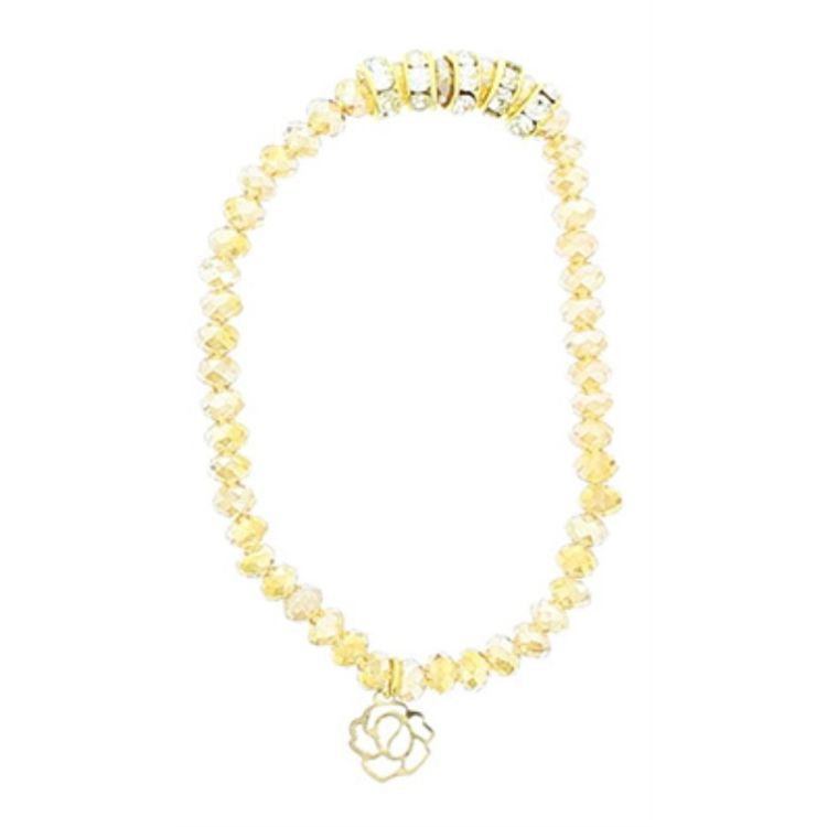FACETED CRYSTALS BRACELET 2
