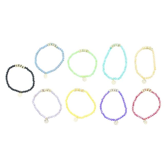 FACETED CRYSTALS BRACELET