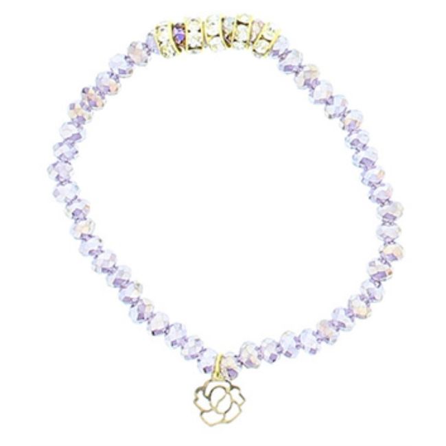 PULSERA CRISTALES FACETADOS