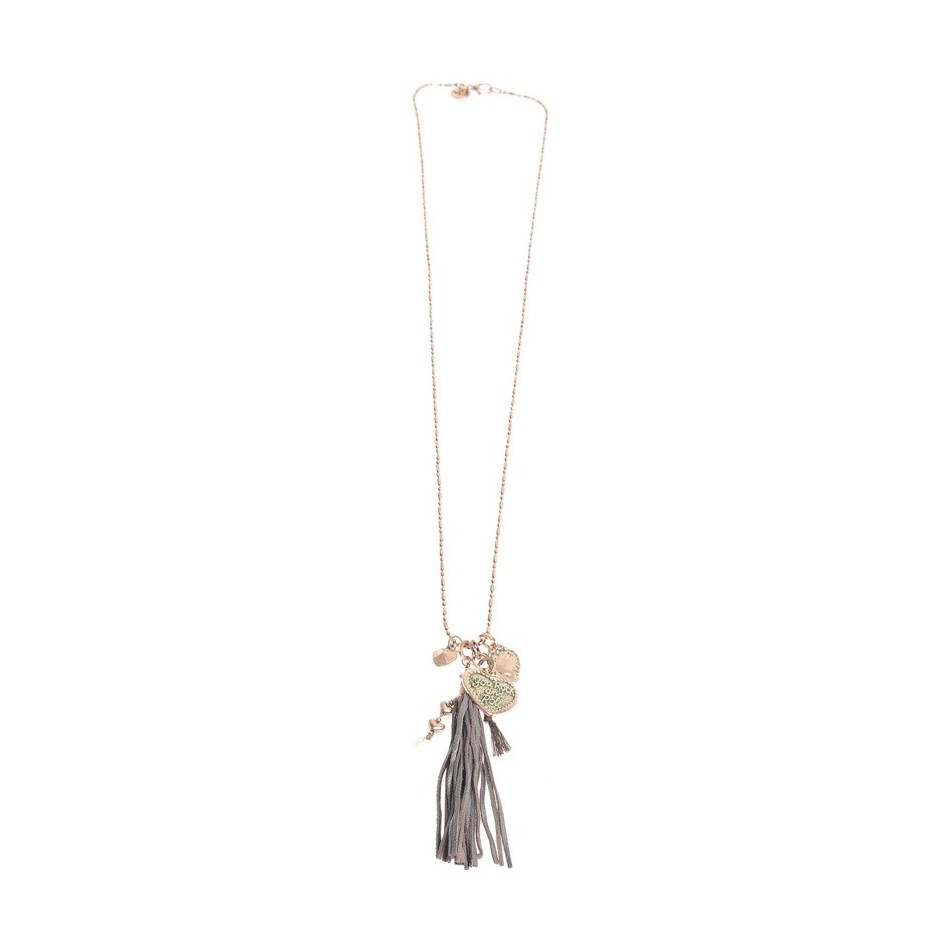 LONG PENDANT NECKLACE FRINGE