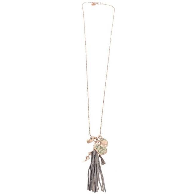 LONG PENDANT NECKLACE FRINGE
