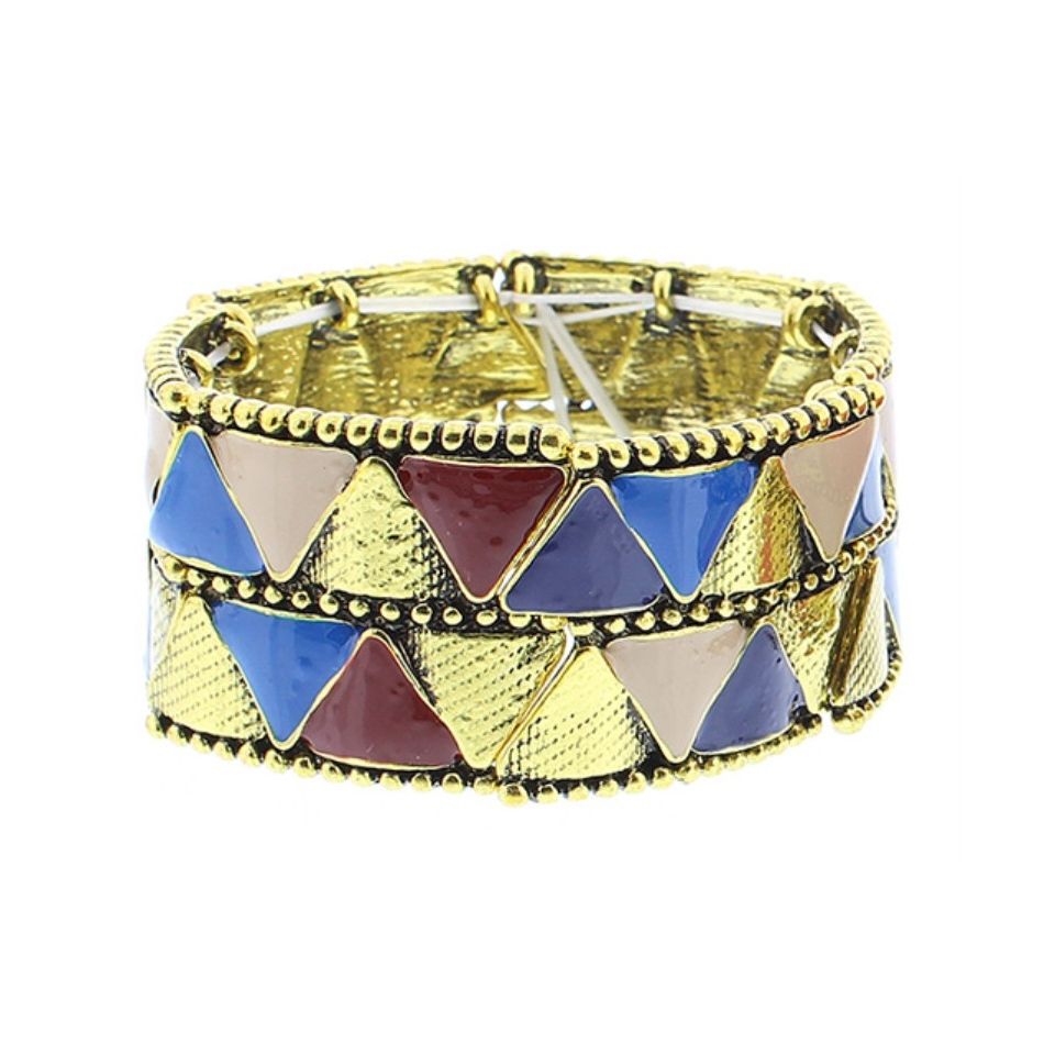 ENAMEL METAL BRACELET