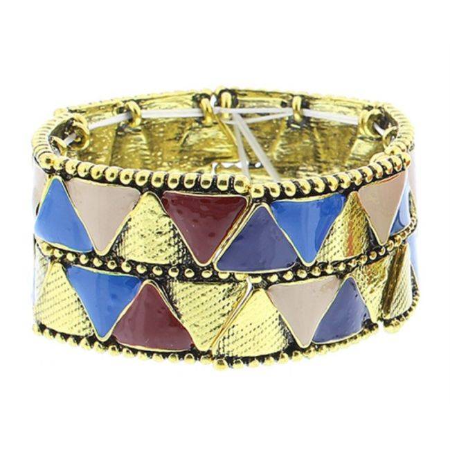 PULSERA METAL ESMALTE